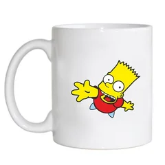 чашка 102 Барт Симпсон